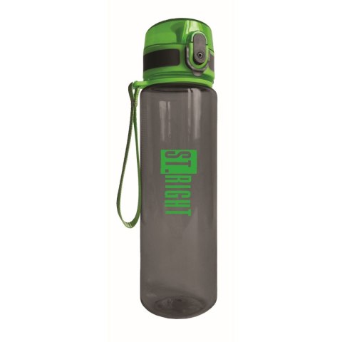 Bidon czarno-zielony 500 ml 500ml St.Majewski Bidon czarno-zielony 500 ml 500ml St.Majewski