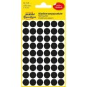 Etykieta do oznaczania kropki 12mm CZARNY [mm:] 12 Zweckform (3140)
