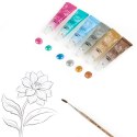 Farby akwarelowe metaliczne 12ml 12 kolor. Kidea (FAAM12KA) Farby akwarelowe metaliczne 12ml 12 kolor. Kidea (FAAM12KA)