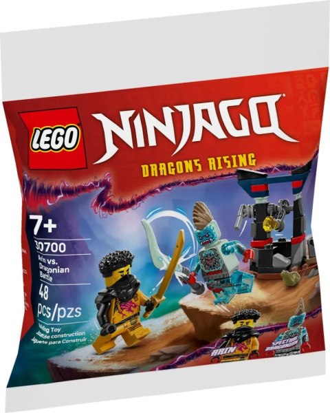 Klocki konstrukcyjne Ninjago Bitwa Arina z Dragonem Lego (30700) Klocki konstrukcyjne Ninjago Bitwa Arina z Dragonem Lego (30700)