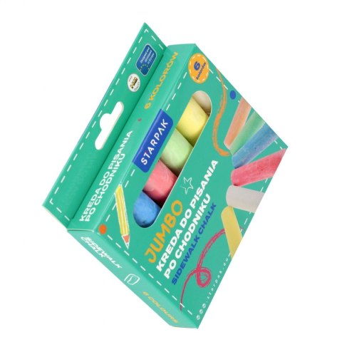 Kreda chodnikowa mix Starpak (559665) 6 sztuk