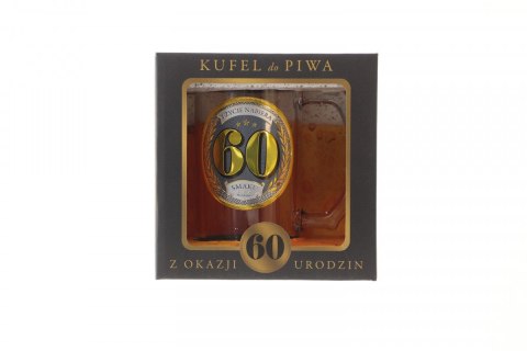 Kubek wielokrotnego użytku GOLD-60 urodziny 400ml Pan Dragon (5901854985565) Kubek wielokrotnego użytku GOLD-60 urodziny 400ml Pan Dragon (5901854985565)