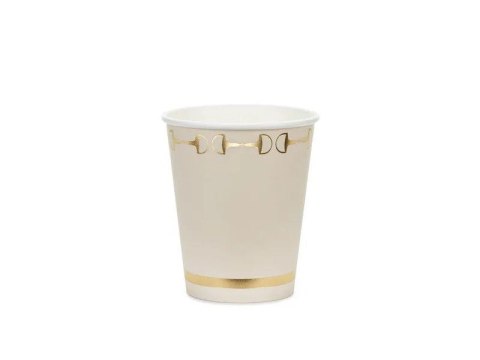 Kubek jednorazowy Strzemiona, beż papier 220ml Partydeco (KPP99-EU1) Kubek jednorazowy Strzemiona, beż papier 220ml Partydeco (KPP99-EU1)