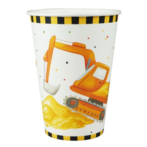Kubek jednorazowy plac budowy papier 200ml Arpex (DC4817) Kubek jednorazowy plac budowy papier 200ml Arpex (DC4817)