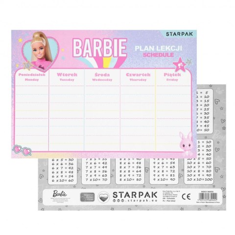 Plan lekcji Starpak (560055) Plan lekcji Starpak (560055)