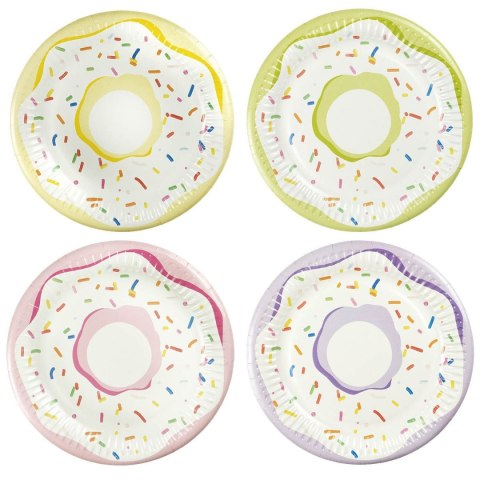 Talerz jednorazowy pączki papier śr. 180mm 8 szt Arpex (D6042F) Talerz jednorazowy pączki papier śr. 180mm 8 szt Arpex (D6042F)