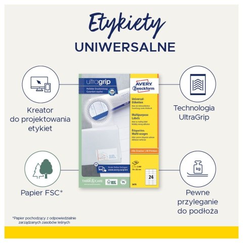 Etykieta samoprzylepna