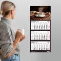 Kalendarz ścienny KAWA 310mm x 790mm Press