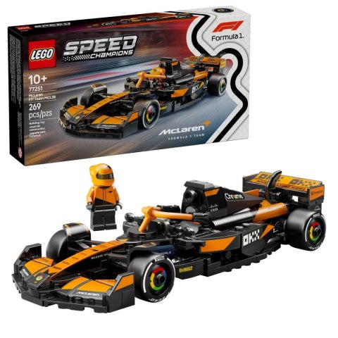 Klocki konstrukcyjne Speed Champions Bolid F1® McLaren Team MCL38 Lego (77251) Klocki konstrukcyjne Speed Champions Bolid F1® McLaren Team MCL38 Lego (77251)