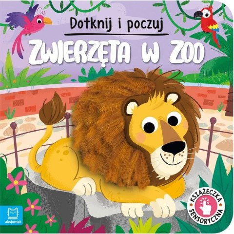 Książka dla dzieci Zwierzęta w zoo. Dotknij i poczuj. Książka dla dzieci Zwierzęta w zoo. Dotknij i poczuj.