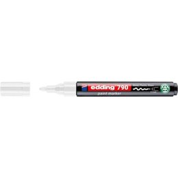 Marker olejowy PCR E-790 biały 2,0-3,0mm okrągła końcówka Edding (ED-790PCR049)