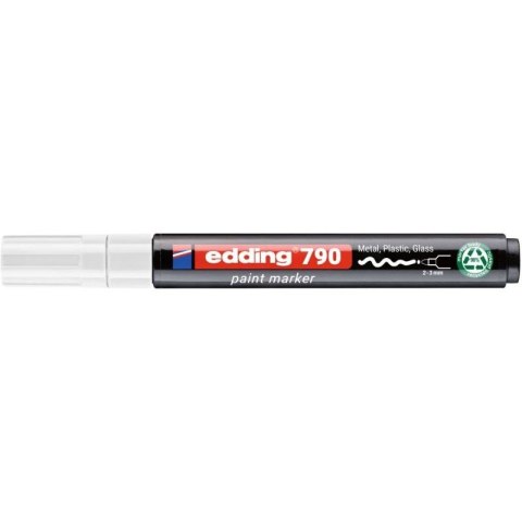 Marker olejowy PCR E-790 biały 2,0-3,0mm okrągła końcówka Edding (ED-790PCR049) Marker olejowy PCR E-790 biały 2,0-3,0mm okrągła końcówka Edding (ED-790PCR049)