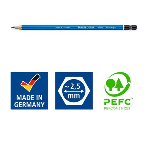 Ołówek 4B Staedtler (S 100 4B) Ołówek 4B Staedtler (S 100 4B)