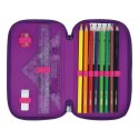 Piórnik róż/fiol 31 cz. 50046331 Herlitz (300001559)