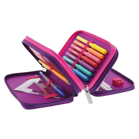 Piórnik róż/fiol 31 cz. 50046331 Herlitz (300001559) Piórnik róż/fiol 31 cz. 50046331 Herlitz (300001559)
