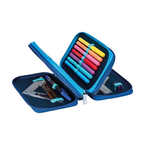 Piórnik Potrójny Jungle safari 31 cz. Herlitz (400197094) Piórnik Potrójny Jungle safari 31 cz. Herlitz (400197094)