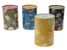 Skarbonka 22cm, mix metal Adar (610835)