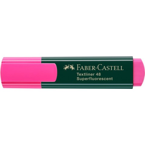 Zakreślacz różowy 5,2mm Faber Castell (154828) Zakreślacz różowy 5,2mm Faber Castell (154828)