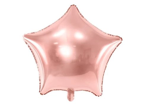 Balon foliowy Gwiazdka, 70cm, różowe złoto 27cal Partydeco (FB78M-019R) Balon foliowy Gwiazdka, 70cm, różowe złoto 27cal Partydeco (FB78M-019R)