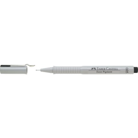 Cienkopis kreślarski Ecco Pigment czarny 0,05mm 1kol. Faber Castell (FC166099) Cienkopis kreślarski Ecco Pigment czarny 0,05mm 1kol. Faber Castell (FC166099)