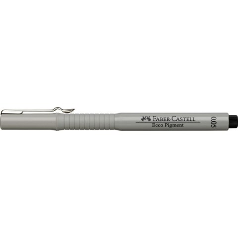 Cienkopis kreślarski Ecco Pigment czarny 0,05mm 1kol. Faber Castell (FC166099) Cienkopis kreślarski Ecco Pigment czarny 0,05mm 1kol. Faber Castell (FC166099)