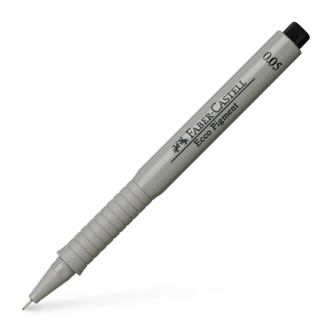 Cienkopis kreślarski Ecco Pigment czarny 0,05mm 1kol. Faber Castell (FC166099) Cienkopis kreślarski Ecco Pigment czarny 0,05mm 1kol. Faber Castell (FC166099)