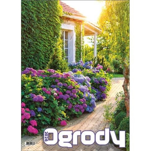 Kalendarz ścienny OGRODY WIELOPLANSZOWY 330mm x 500mm Jotan (WP133)