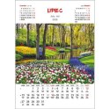 Kalendarz ścienny OGRODY WIELOPLANSZOWY 330mm x 500mm Jotan (WP133)