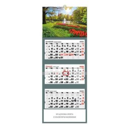 Kalendarz ścienny PARK tróijdzielny- 320mm Jotan (T48)