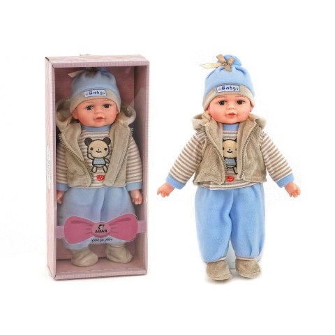 Lalka Bobas 35 cm z polskim dźwiękiem, BOX [mm:] 350 Adar (501331)