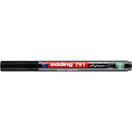 Marker olejowy PCR E-791 czarny 1,0-2,0mm okrągła końcówka Edding (ED-791PCR001)