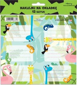 Naklejka na zeszyt 2 Żyrafa Henry (5905701487813)