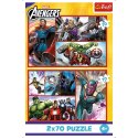Puzzle Avengers 2x70 el. Trefl (34439)