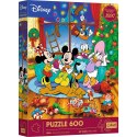 Puzzle Myszka Miki I Przyjaciele Xmass 600 el. Trefl (37602)