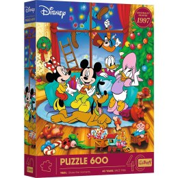 Puzzle Myszka Miki I Przyjaciele Xmass 600 el. Trefl (37602)