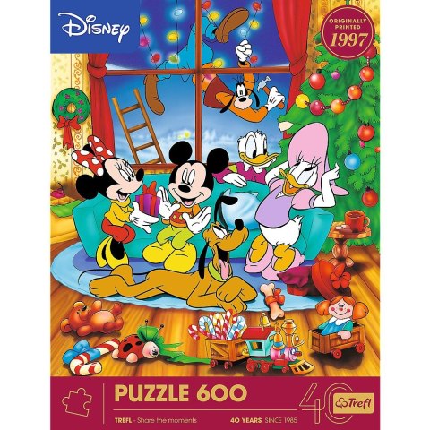 Puzzle Myszka Miki I Przyjaciele Xmass 600 el. Trefl (37602)