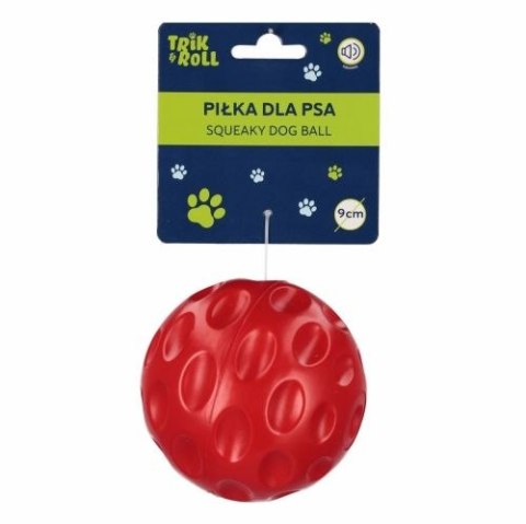 Gadżet piłka 9cm dla psa z dźwiękiem Trik Roll (560865) Gadżet piłka 9cm dla psa z dźwiękiem Trik Roll (560865)