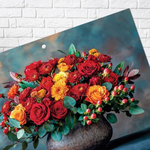 Kalendarz ścienny PREMIUM trójdzielny A4 Press (BUKIETY)