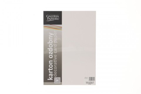 Papier ozdobny Krata A4 biały [mm:] 210x297 Argo (201621)