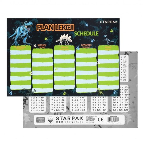 Plan lekcji Dino 2 Starpak (560054) Plan lekcji Dino 2 Starpak (560054)