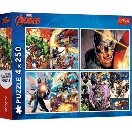 Puzzle Avengers 4x250 el. Trefl (13309)