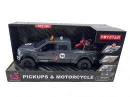 Samochód z motocyklem, 1:12 Lean (21492)