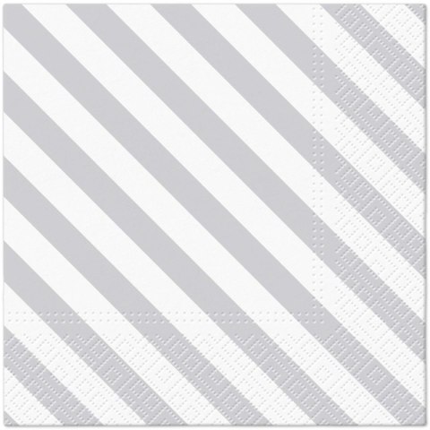 Serwetki TaT Silver Lines mix bibuła [mm:] 330x330 Paw (TL126908)