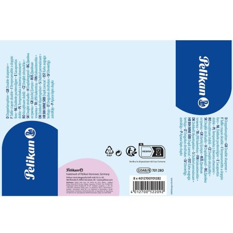Temperówka GRIFFIX 701280 niebieski plastikowa Pelikan (300008247) Temperówka GRIFFIX 701280 niebieski plastikowa Pelikan (300008247)