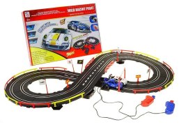 Tor wyścigowy sterowany, 2 piloty, 2 auta, 280cm, 79 elementów Adar (567948)