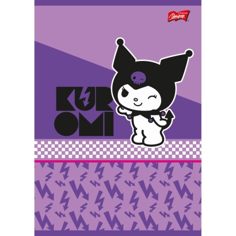 Zeszyt Kuromi aminowany A5 32k. 70g linia podwójna Unipap Zeszyt Kuromi aminowany A5 32k. 70g linia podwójna Unipap
