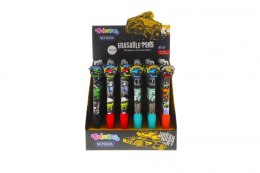 Długopis Cars wymazywalny wkład niebieski 0,5mm Patio (80426PTR)