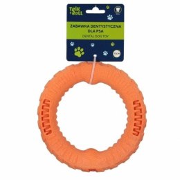 Gadżet Zabawka dla psa dentystyczna 17cm pomarańczowa Trik Roll (560869)