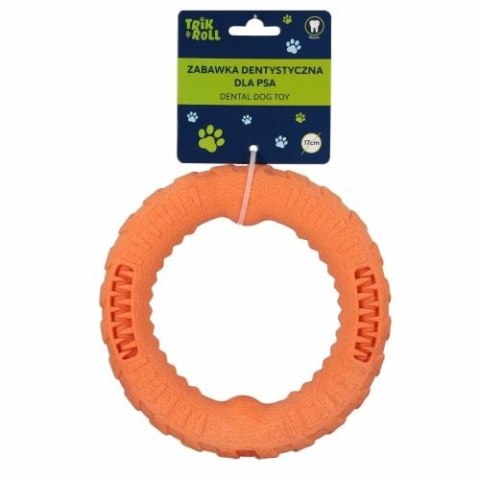 Gadżet Zabawka dla psa dentystyczna 17cm pomarańczowa Trik Roll (560869) Gadżet Zabawka dla psa dentystyczna 17cm pomarańczowa Trik Roll (560869)