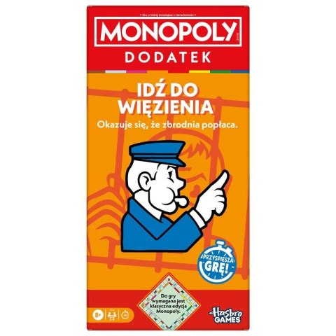 Gra planszowa Monopoly Dodatek Idź do Więzienia Hasbro (G0719) Gra planszowa Monopoly Dodatek Idź do Więzienia Hasbro (G0719)